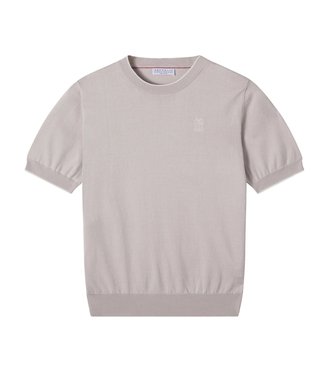 Brunello Cucinelli Kids - توب قطني بشعار العلامة