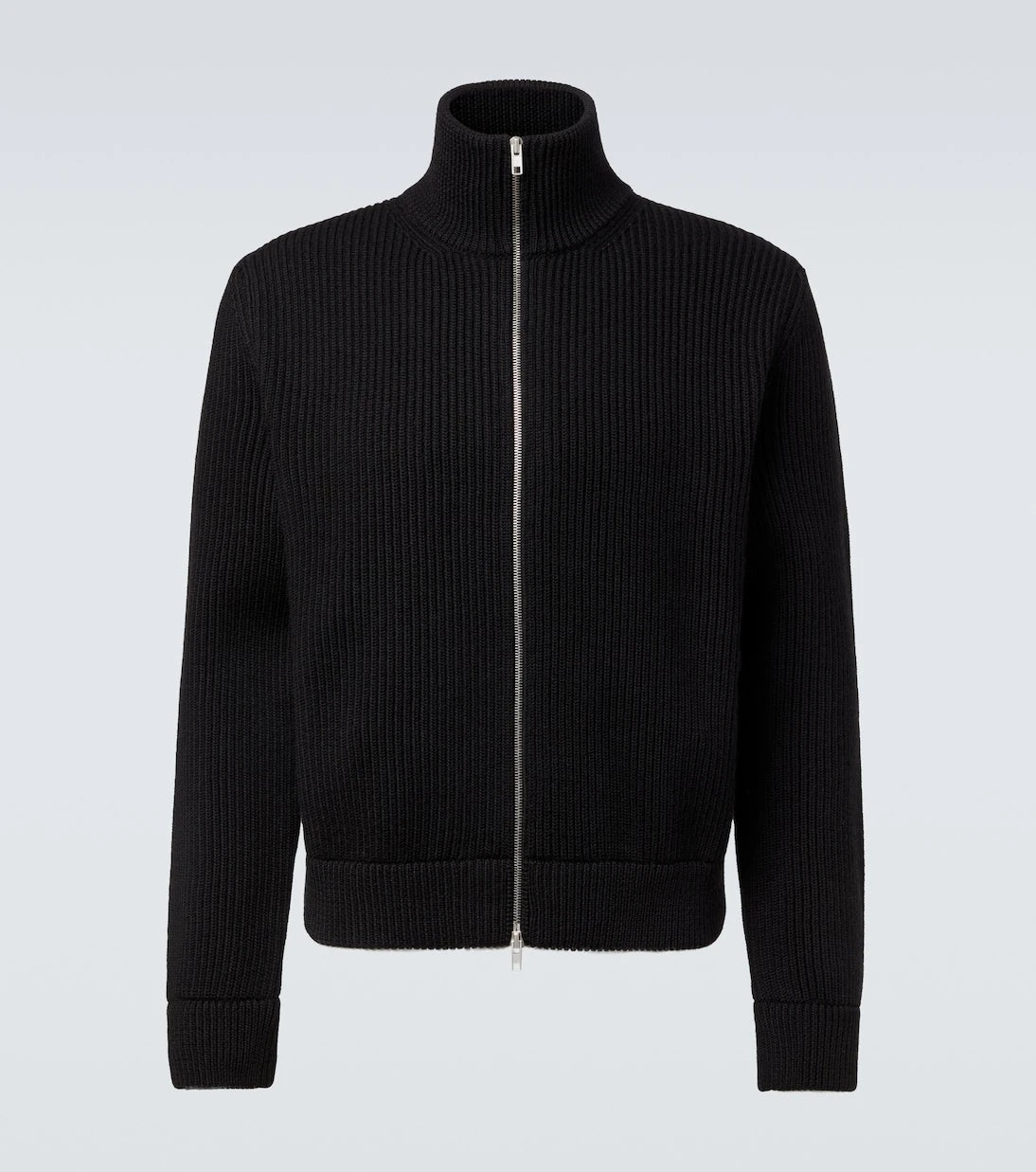Maison Margiela - Virgin wool zip-up cardigan