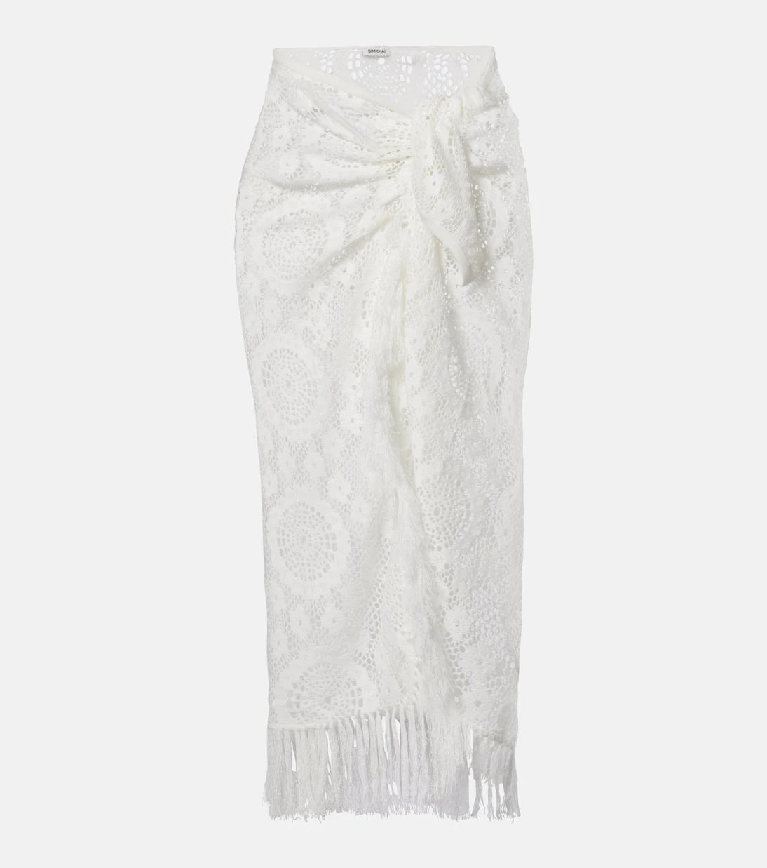 Simkhai - Thyri fringed beach cover-up