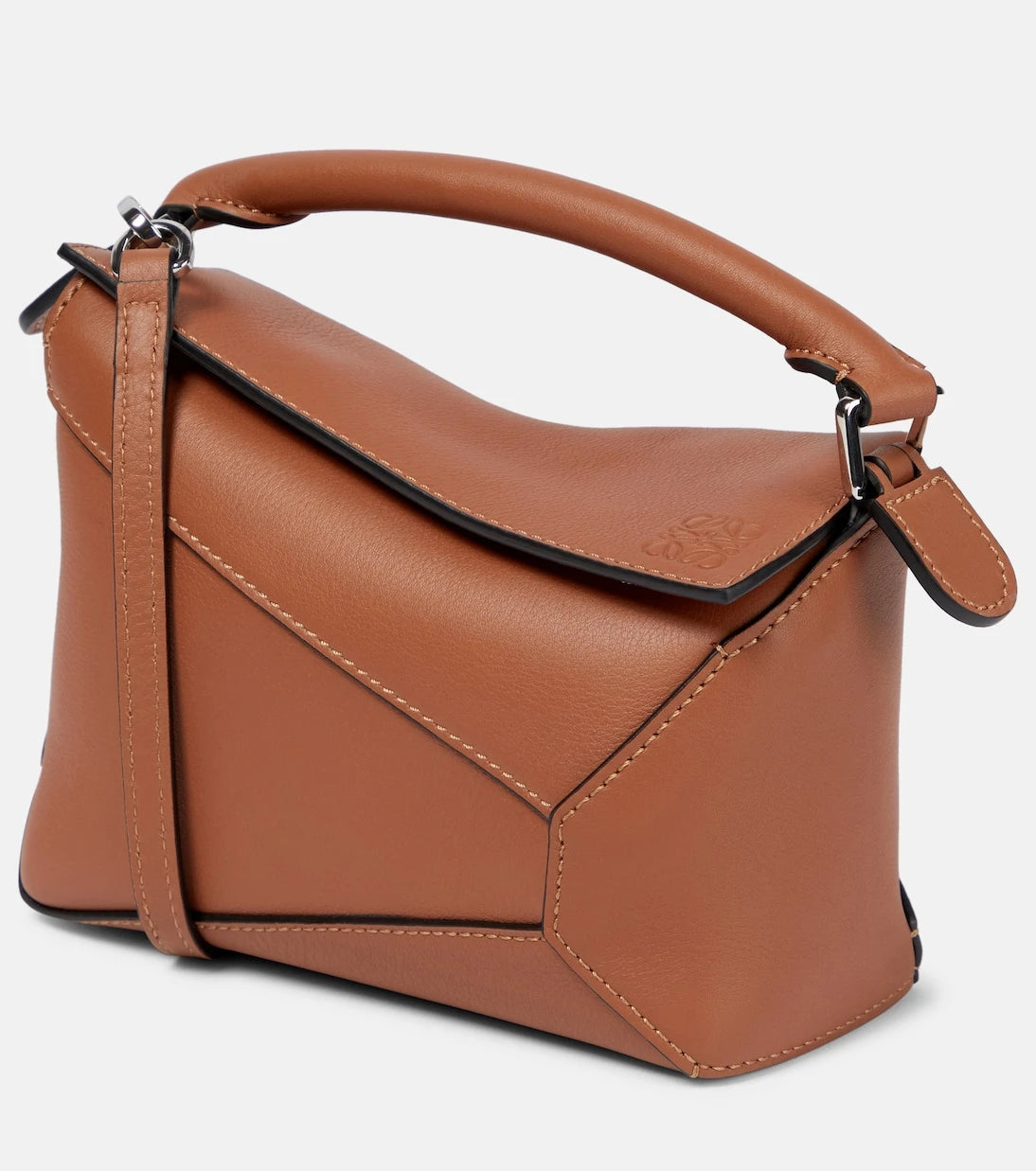 Loewe - Puzzle Edge Mini leather tote bag