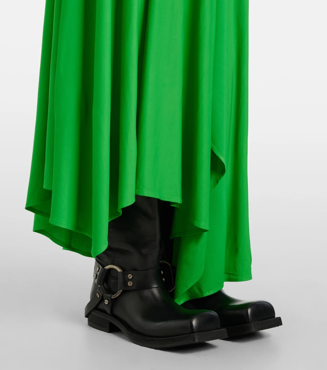 Acne Studios - Else gathered asymmetric midi dress