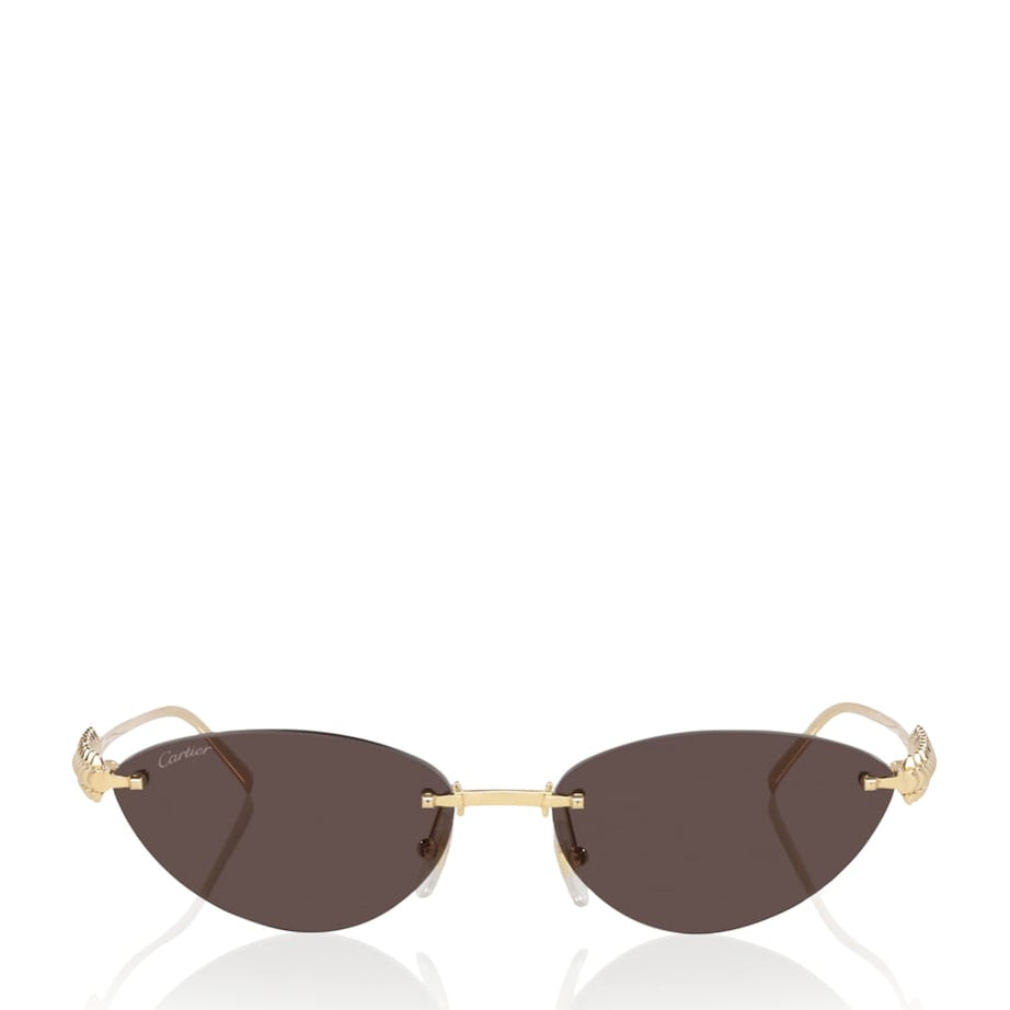 Gold Cat Eye Sunglasses