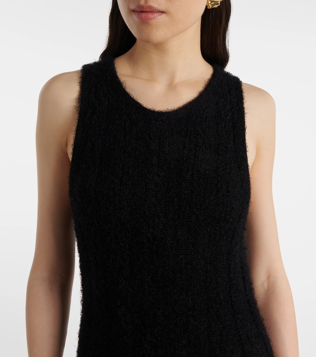 Khaite - Fiore silk and cashmere maxi dress