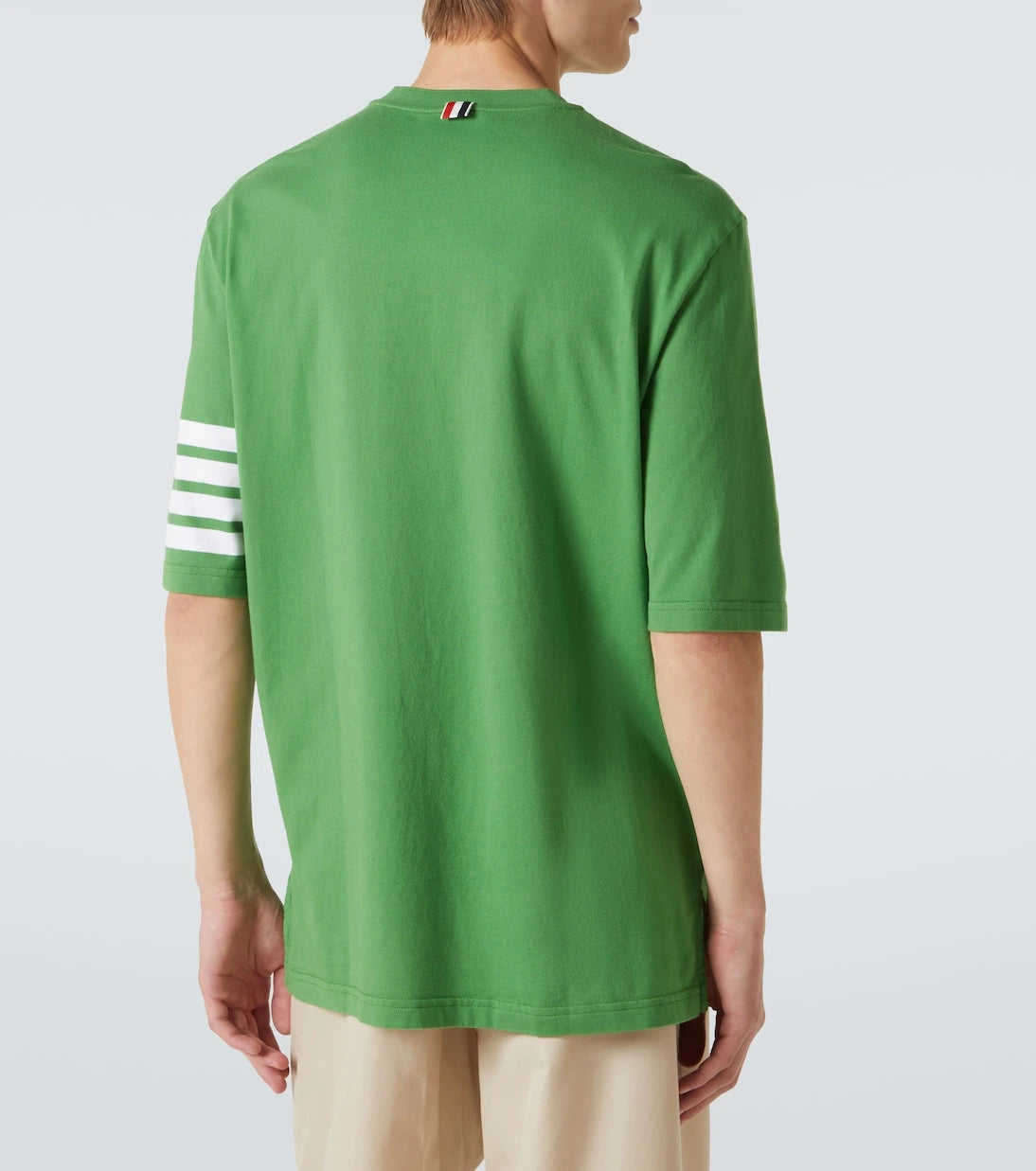 Thom Browne - 4-Bar cotton jersey T-shirt