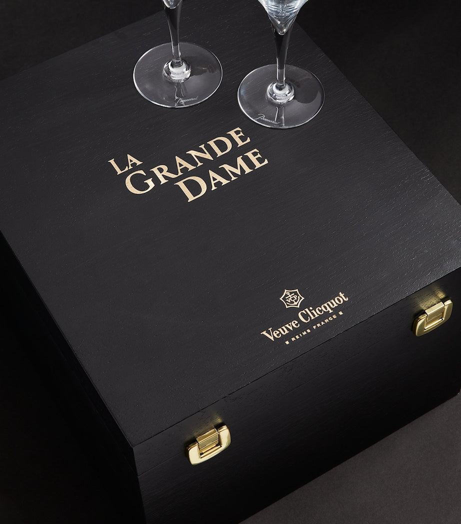 Veuve Clicquot x Baccarat La Grande Dame Inkwell Champagne Case (6 x 75cl)