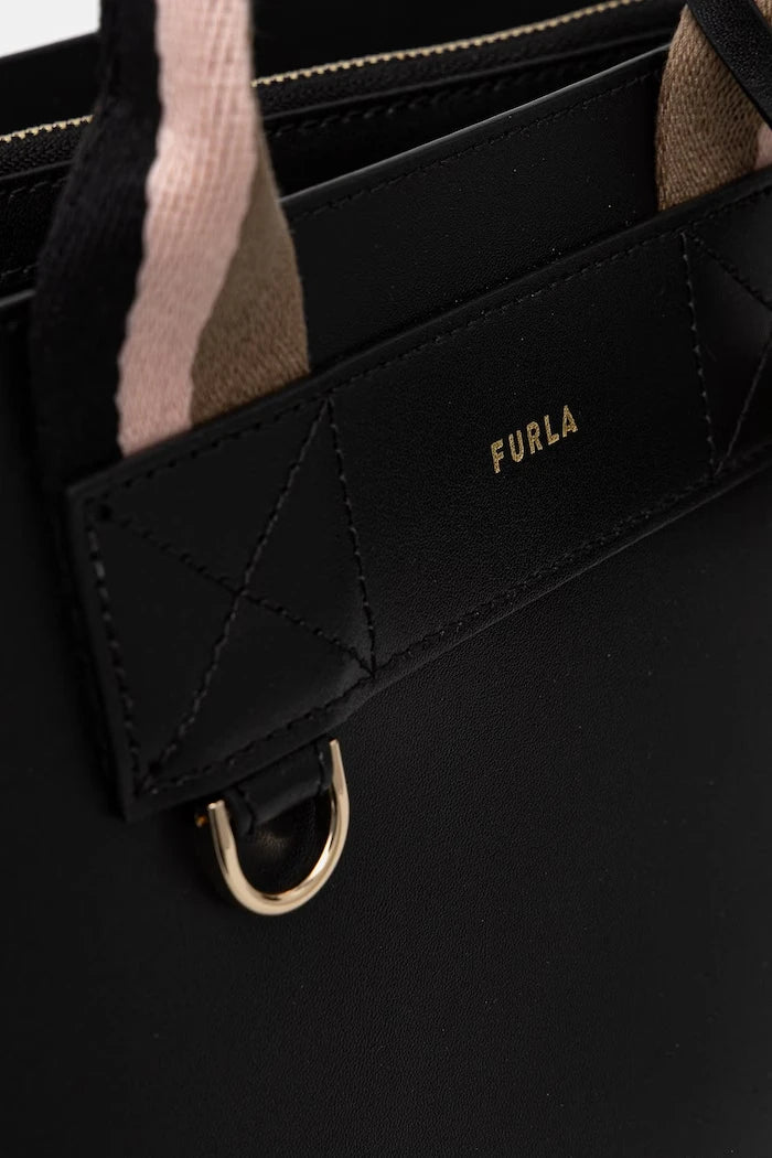 Furla чанта crossbody дамска от кожа Divide It S Tote