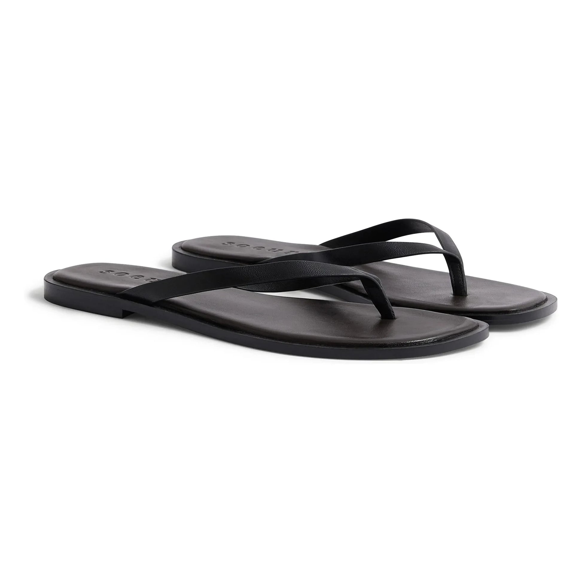 Soeur - Haiku Leather Sandals | Black
