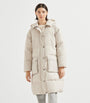 Brunello Cucinelli Beige Quilted Padded Jacket
