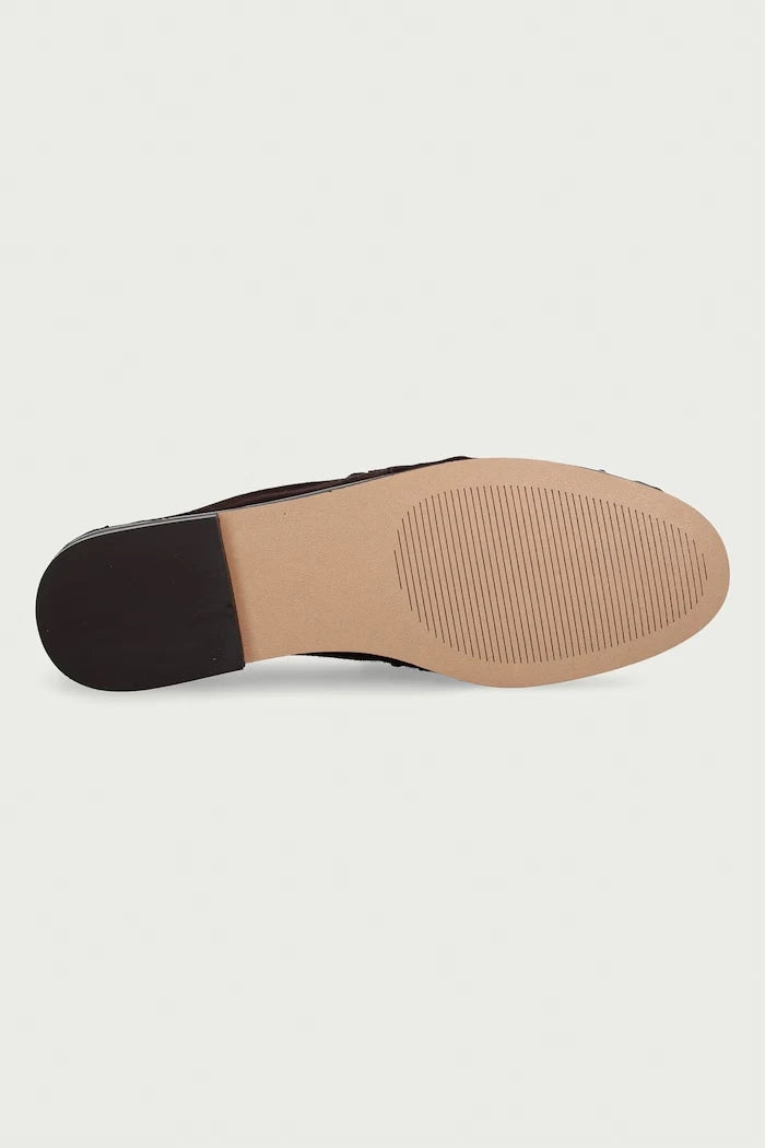 Steve Madden kadın süet mokasen Muse-SM