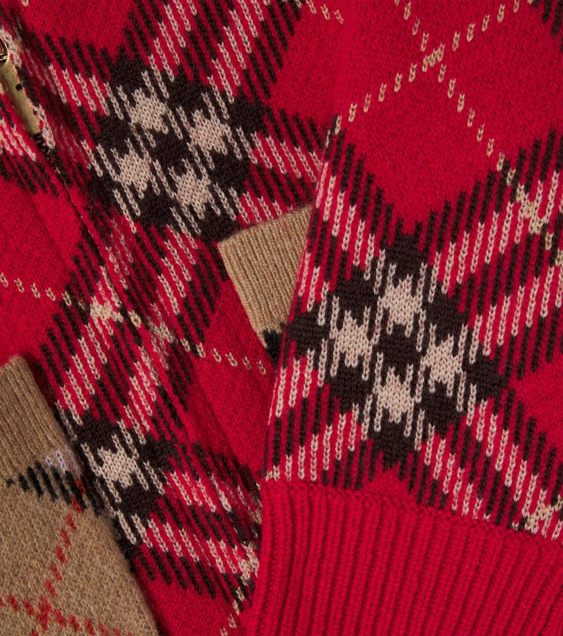 Burberry Kids - Burberry Check wool cardigan