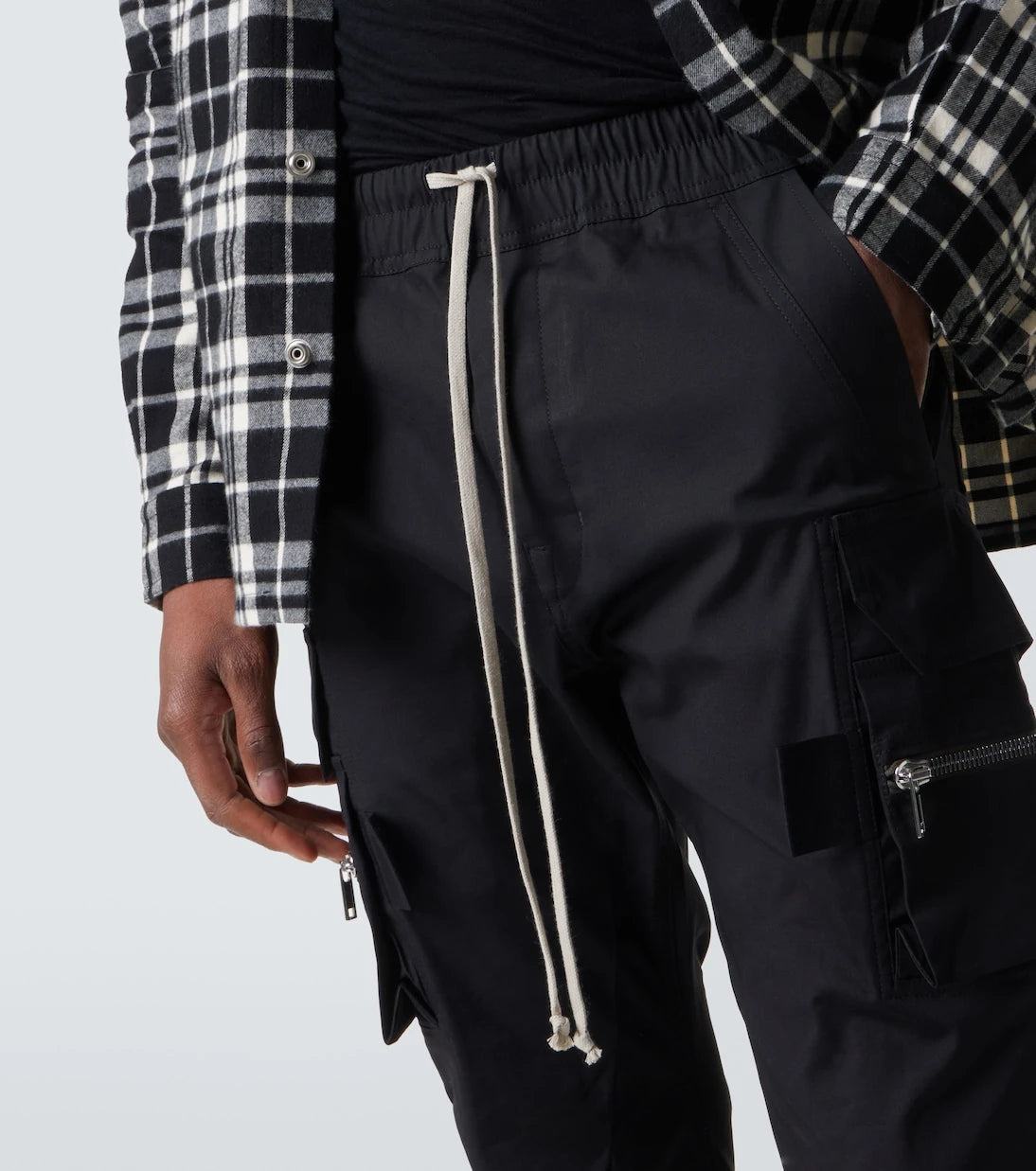 Rick Owens - Mastodon cotton-blend poplin slim pants