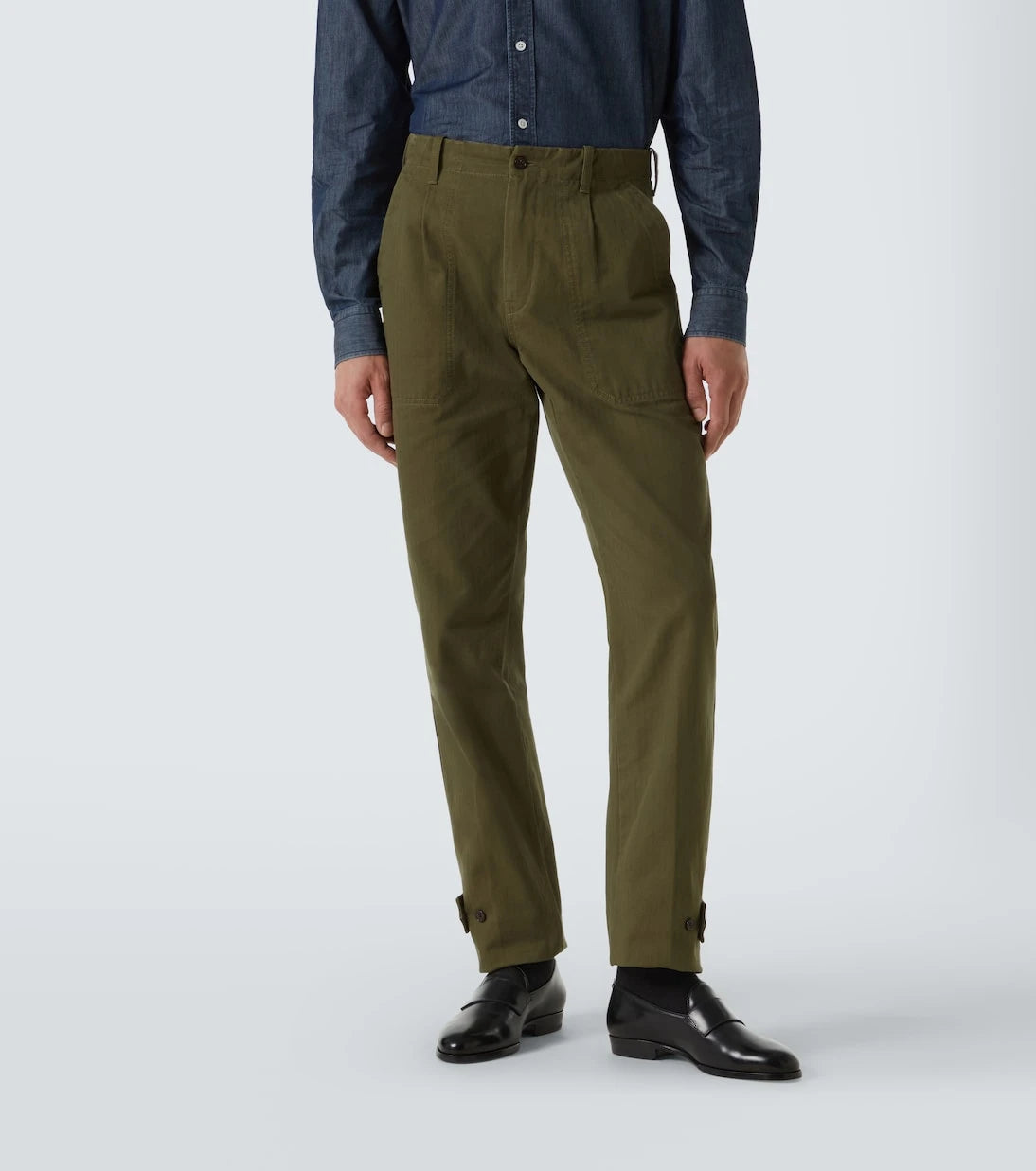 Dunhill - Cotton straight pants