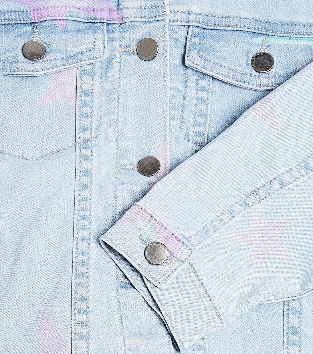 Stella McCartney Kids - جاكيت جينز مطبوع