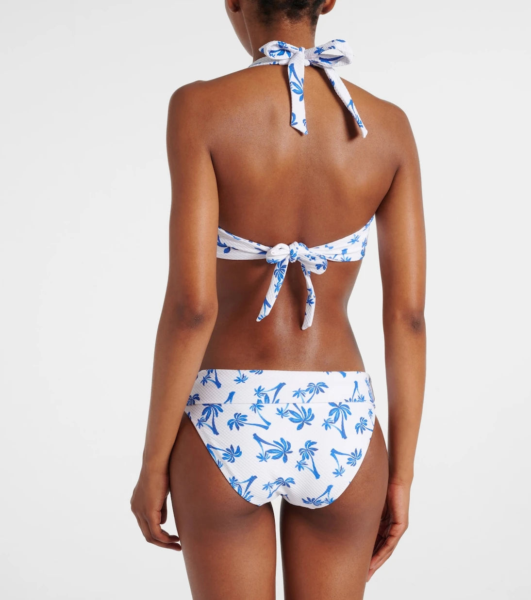Heidi Klein - Palm Beach printed bikini top