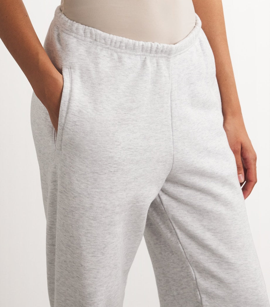 Skims Grey Fleece Classic Sweatpants