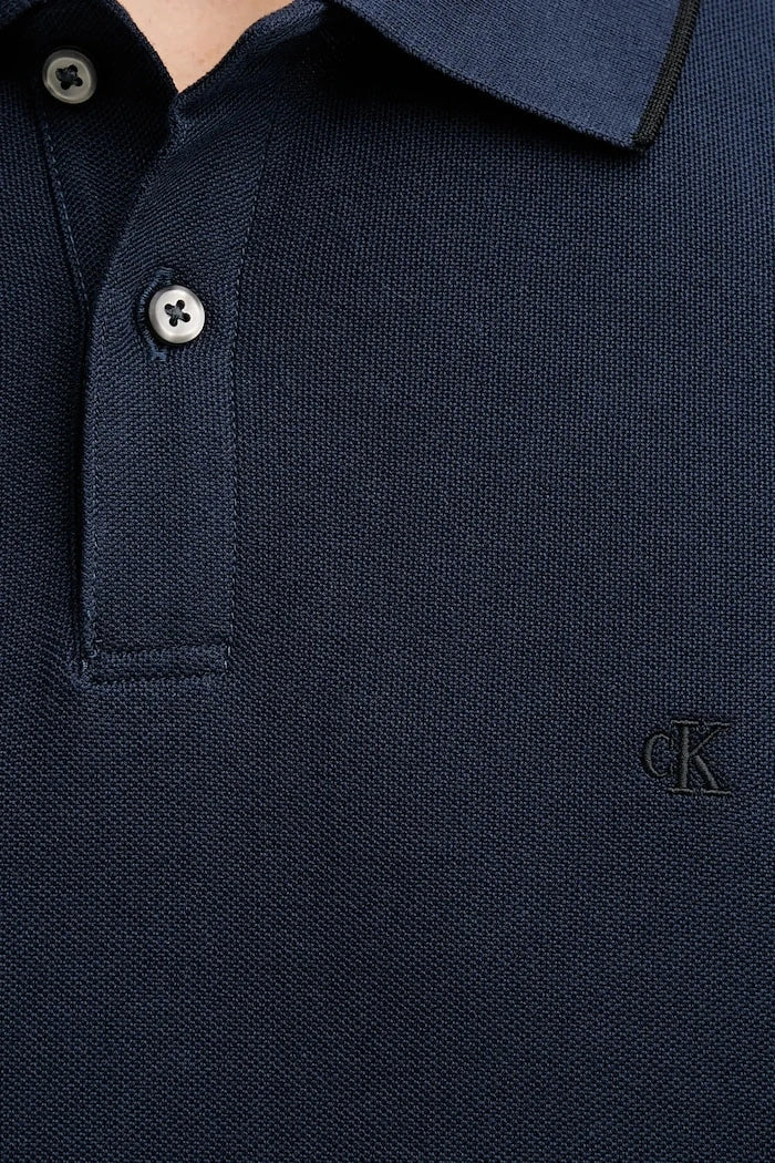 Calvin Klein erkek pamuklu yakalı tişört