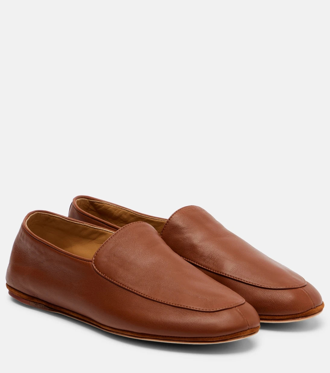 Loro Piana - Anton Walk leather loafers