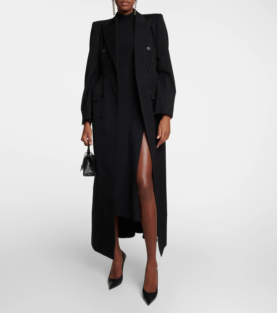 Balenciaga - Structured double-breasted wool coat
