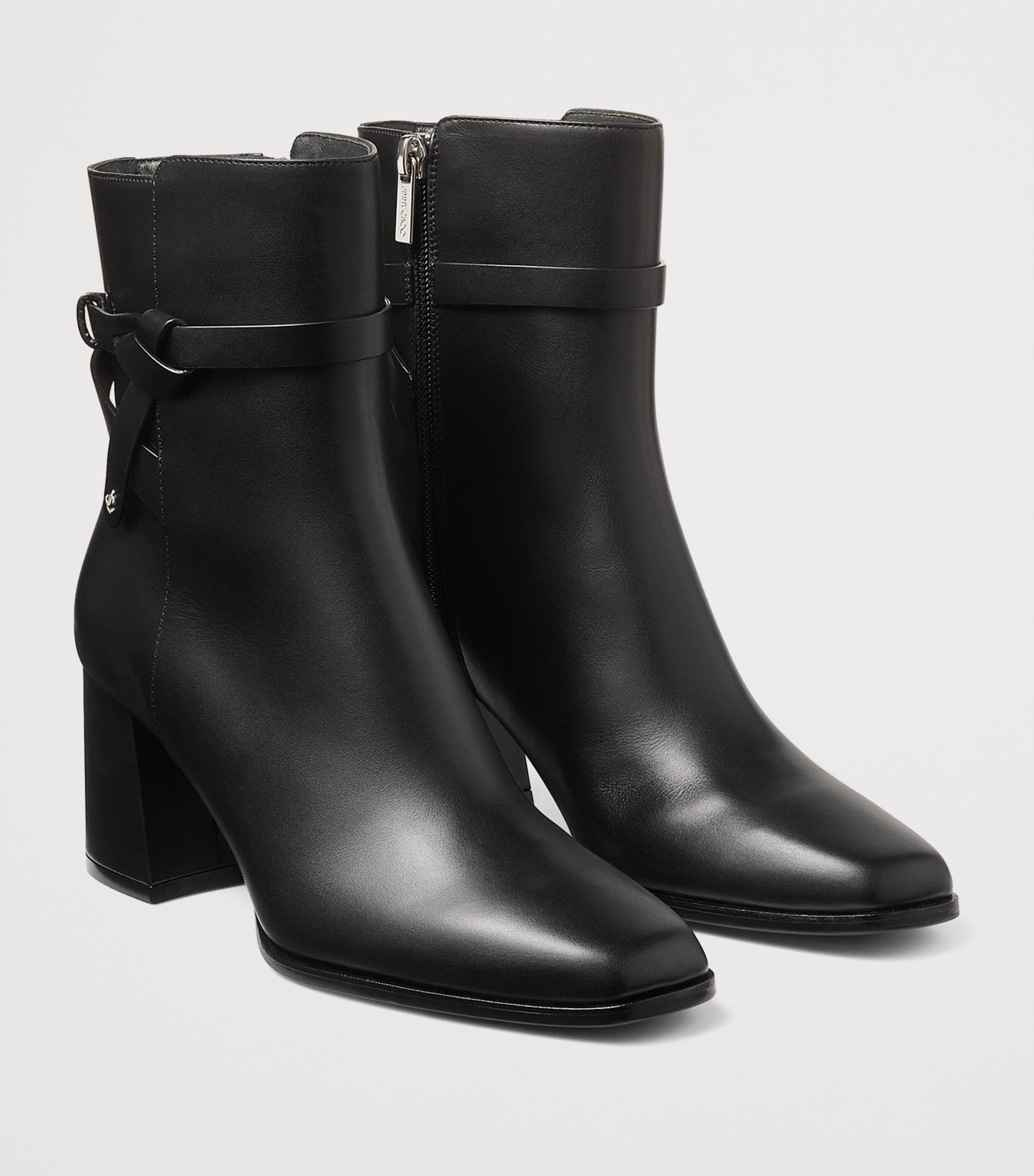 Lawton AB 65 Leather Heeled Boots
