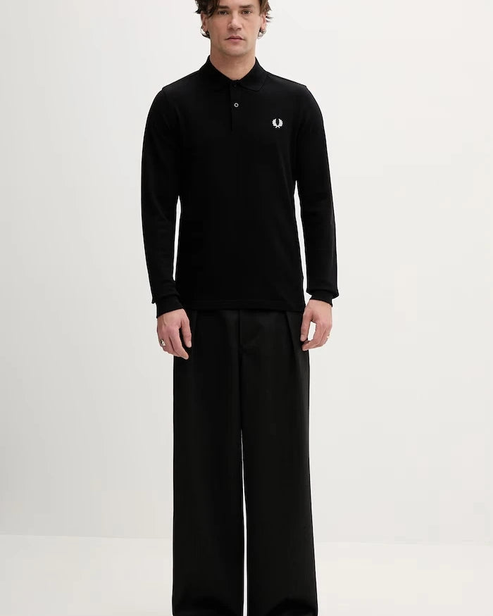 Fred Perry Uzun Kollu Pamuklu Bluz