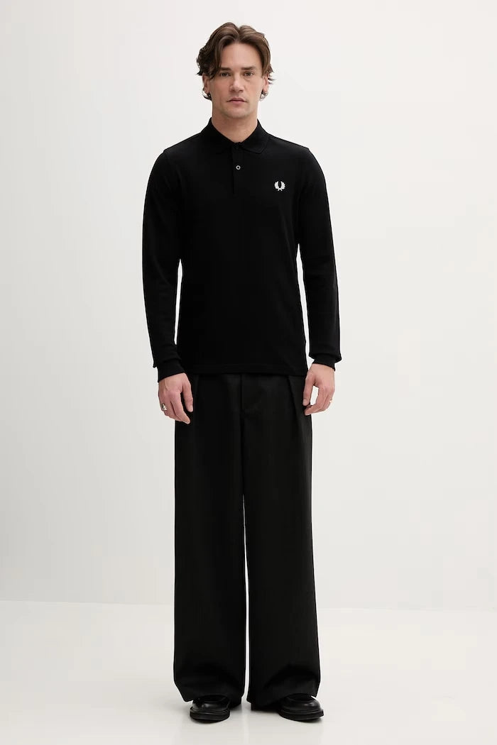 Fred Perry Uzun Kollu Pamuklu Bluz