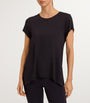 Hanro Black Modal Yoga T-Shirt