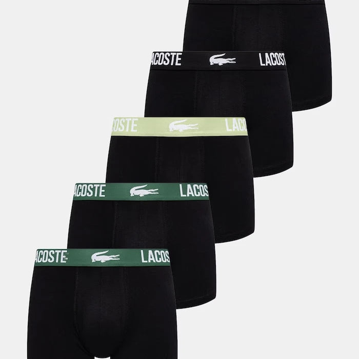 Lacoste Erkek Pamuk Elastan Dar Boxer 5'li