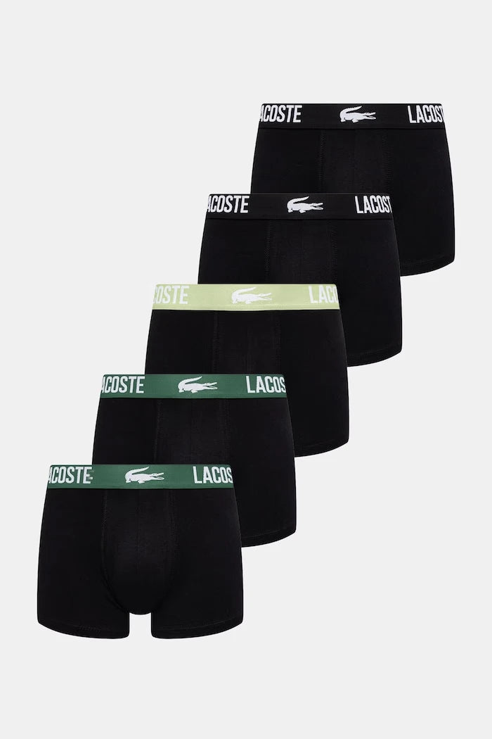 Lacoste Erkek Pamuk Elastan Dar Boxer 5'li