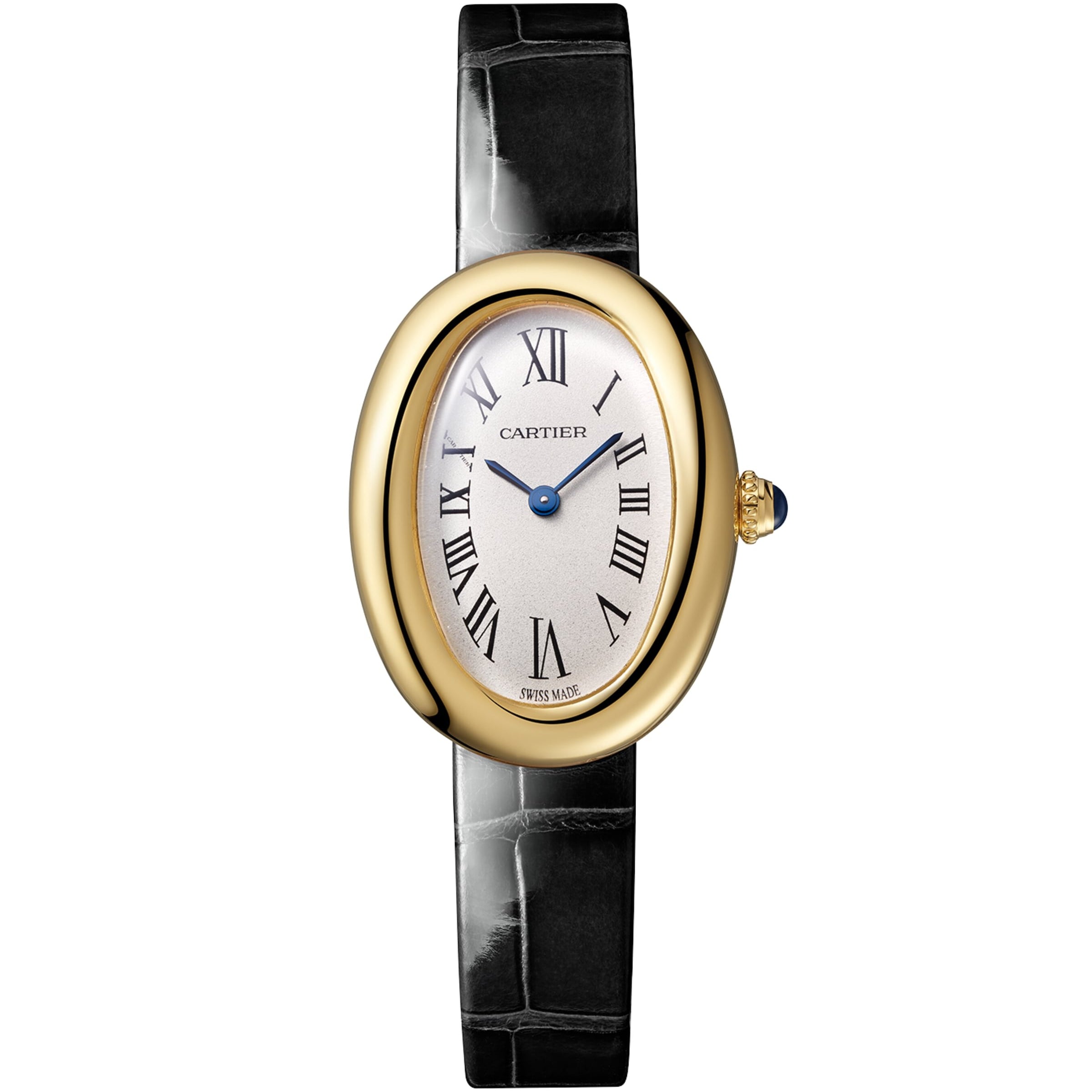 Small Yellow Gold Baignoire de Cartier Watch 23mm