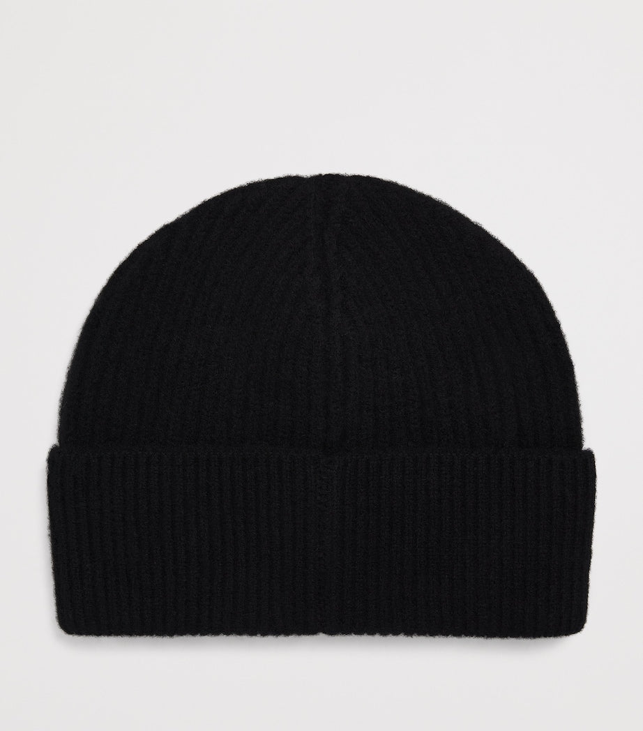 Wool Ribbed Beanie