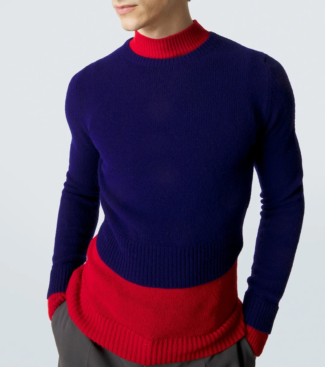 Jil Sander - Layered wool sweater