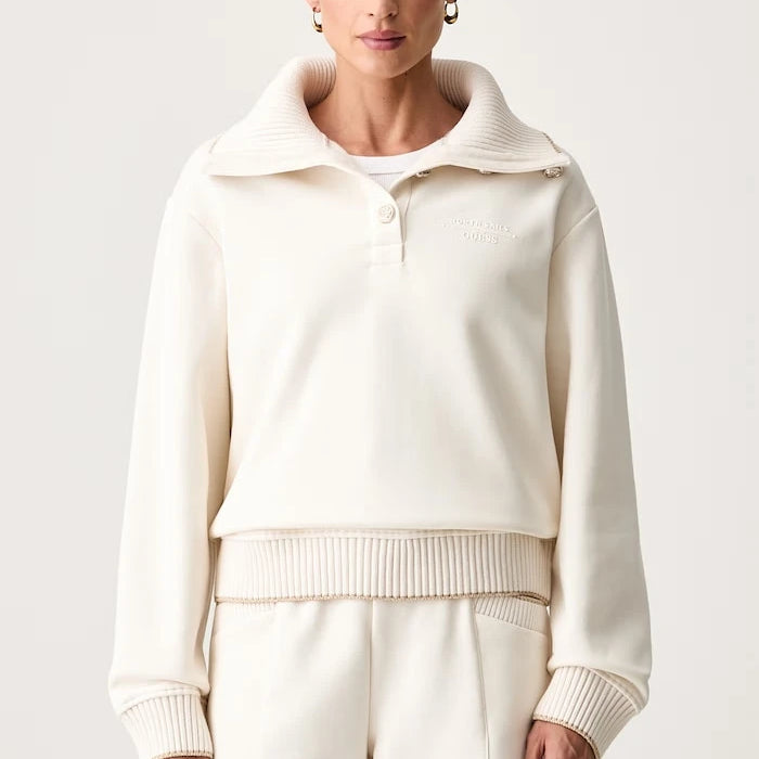 Guess Kadın Pamuklu Sweatshirt X NORTH SAILS