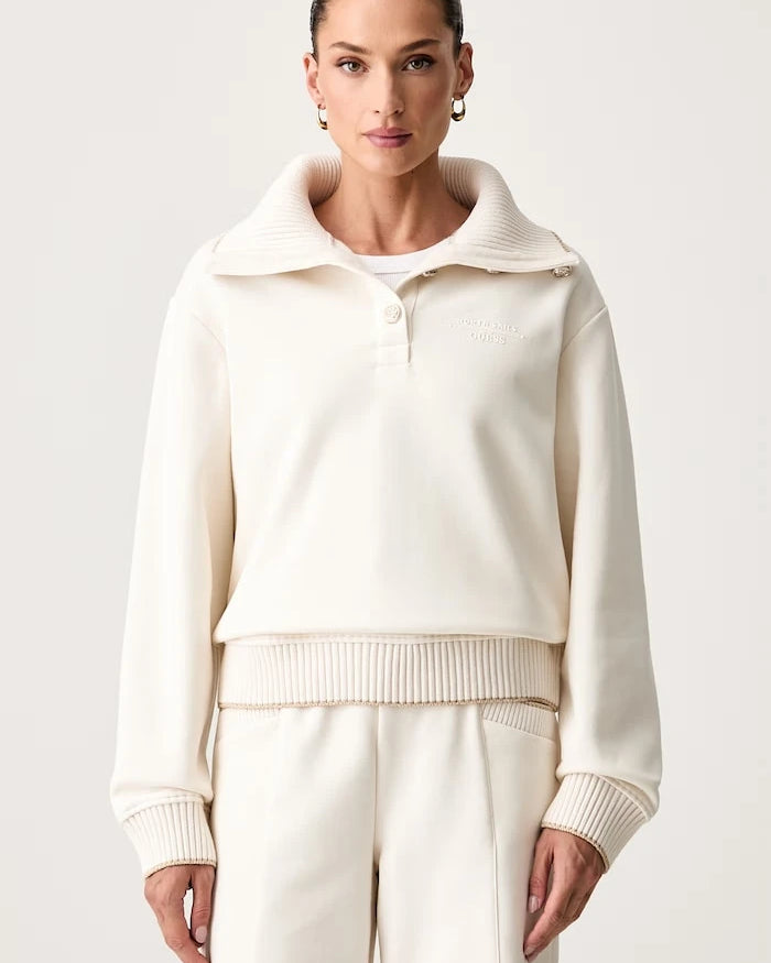 Guess Kadın Pamuklu Sweatshirt X NORTH SAILS