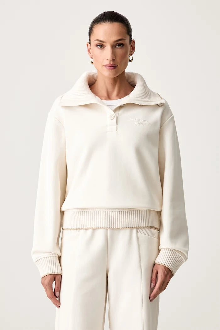 Guess Kadın Pamuklu Sweatshirt X NORTH SAILS