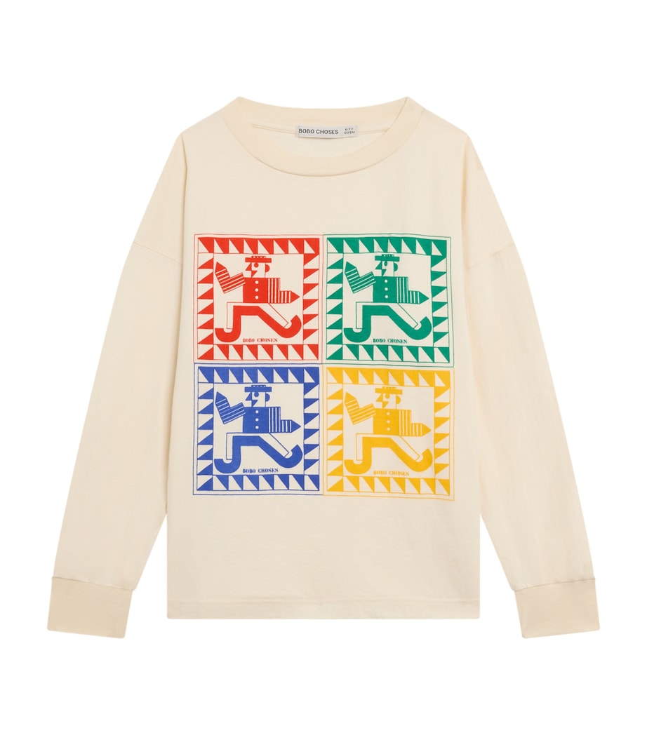 Bobo Choses Rainbow Mr Pencil Long-Sleeve T-Shirt (2-13 Years)