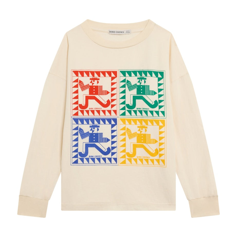 Bobo Choses Rainbow Mr Pencil Long-Sleeve T-Shirt (2-13 Years)