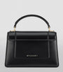 Mini Leather Serpenti Forever Top-Handle Bag