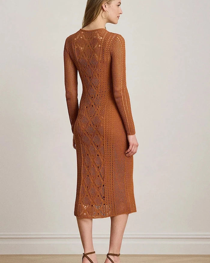 Lauren Ralph Lauren viskon kazak elbise