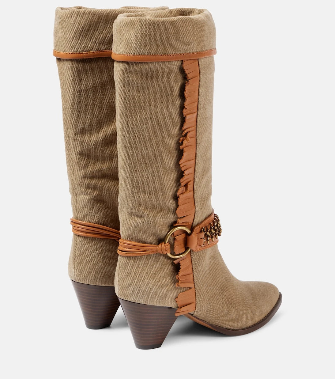 Isabel Marant - Levon canvas cowboy boots