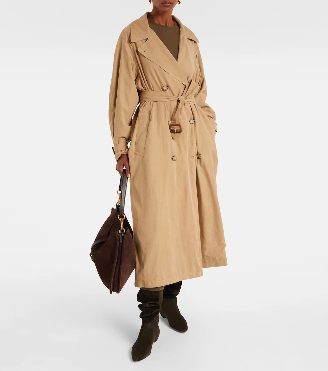 Gianvito Rossi - Suede knee-high boots