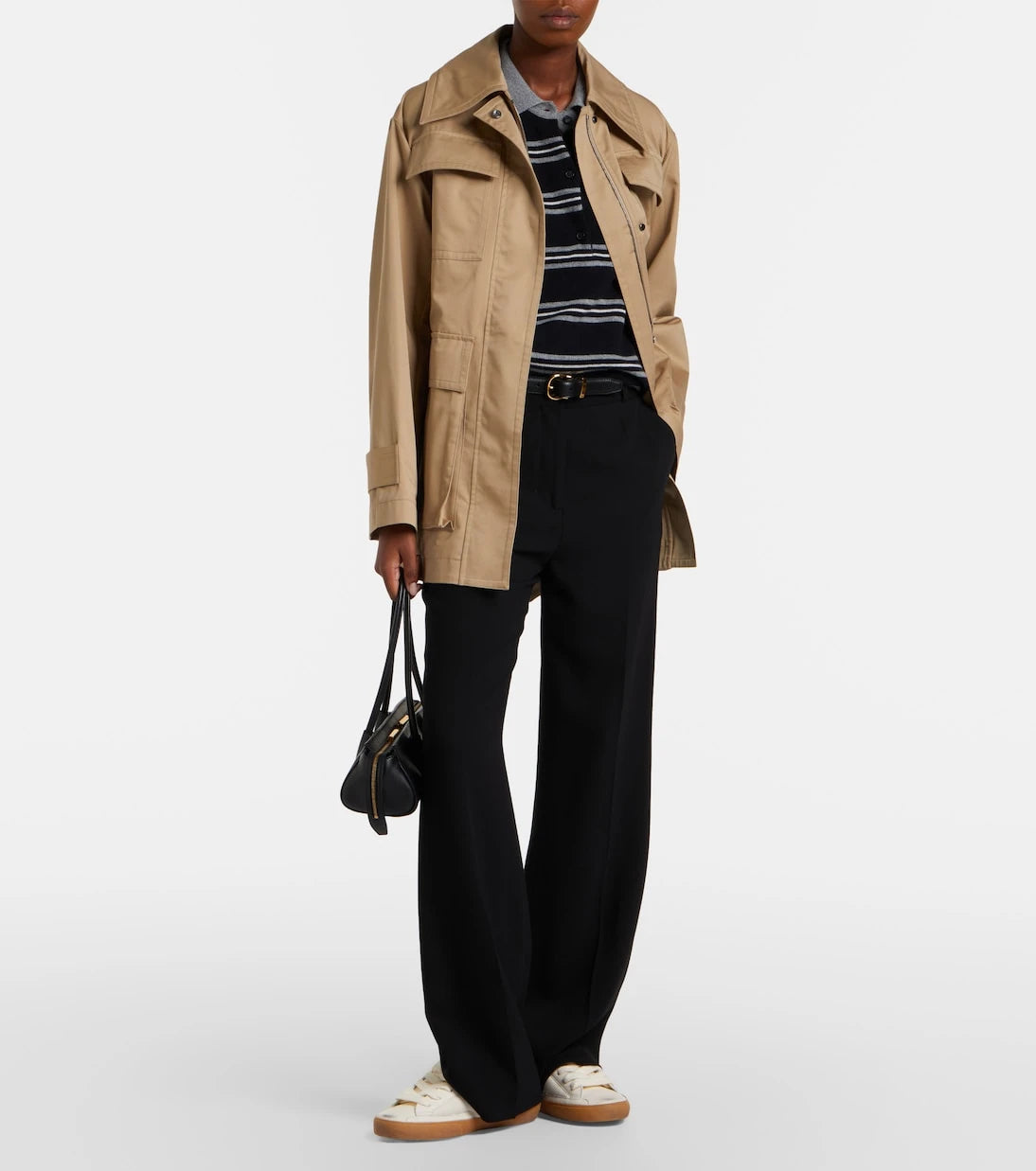 Golden Goose - Super-Star shearling-lined leather sneakers