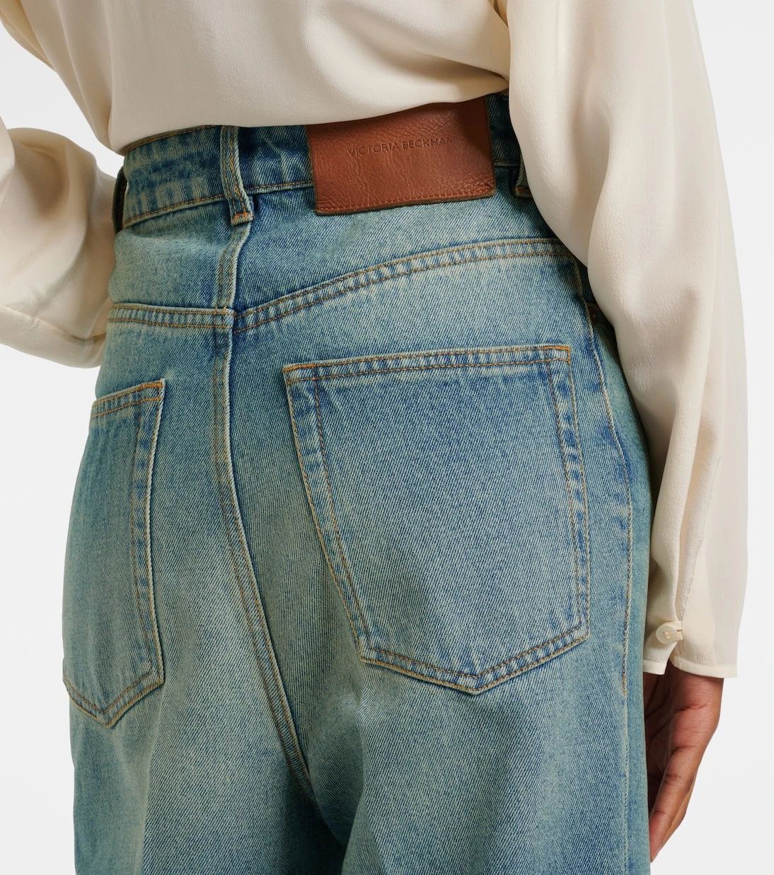 Victoria Beckham - High-rise flared jeans