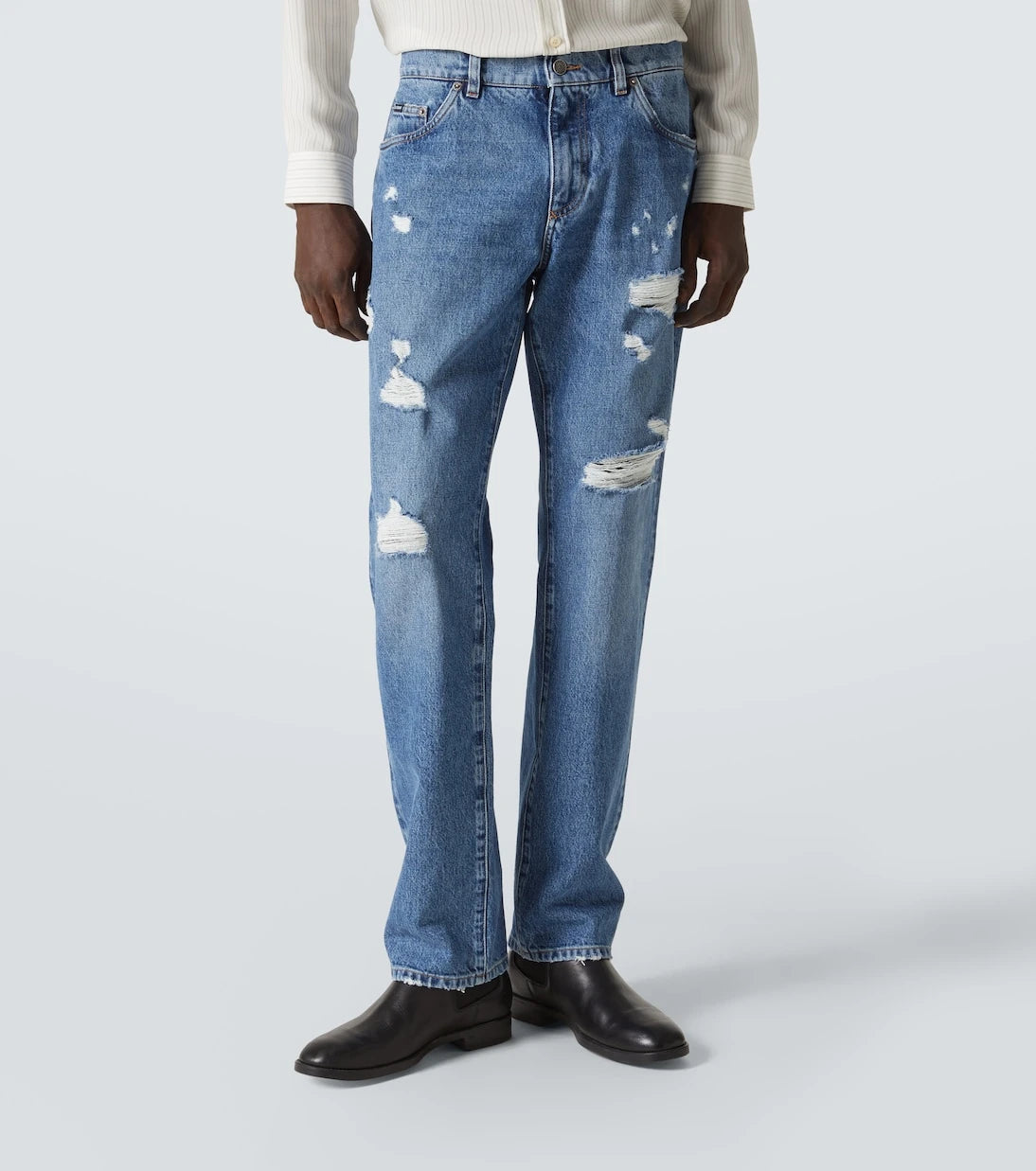 Dolce&Gabbana - Distressed jeans