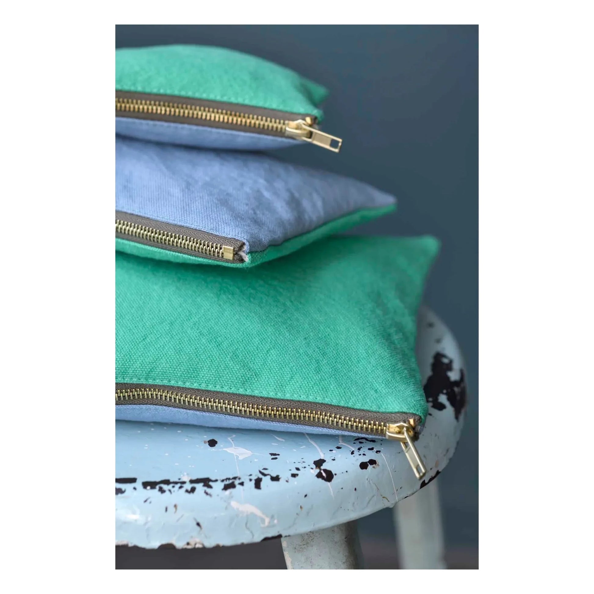 La cerise sur le gâteau - Tricolo pouch | Mint Green