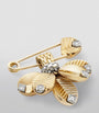 Yellow Gold, White Gold and Diamond Grain de Café Brooch