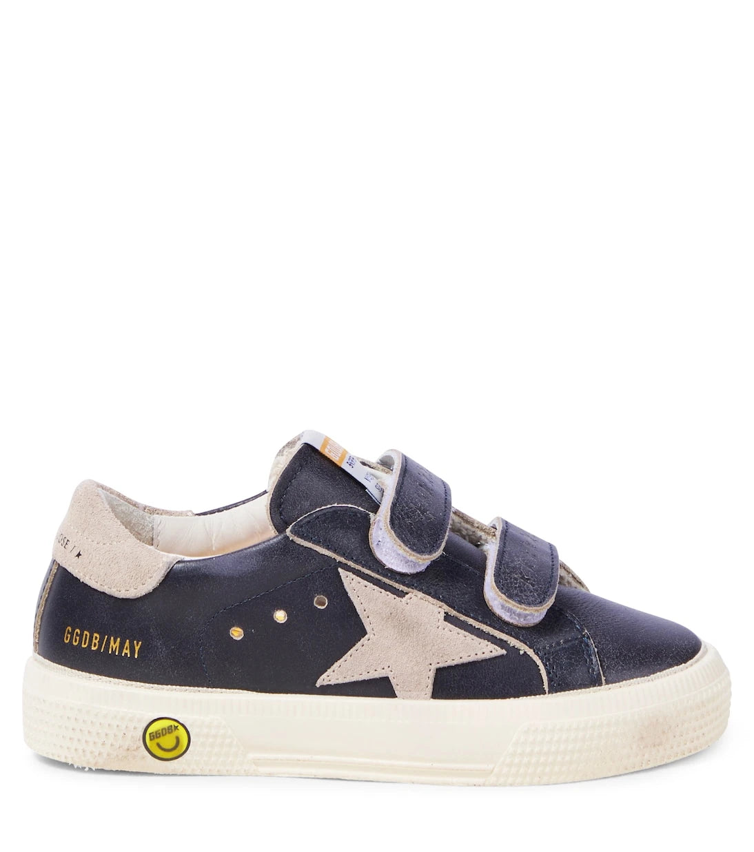 Golden Goose Kids - May School leather sneakers