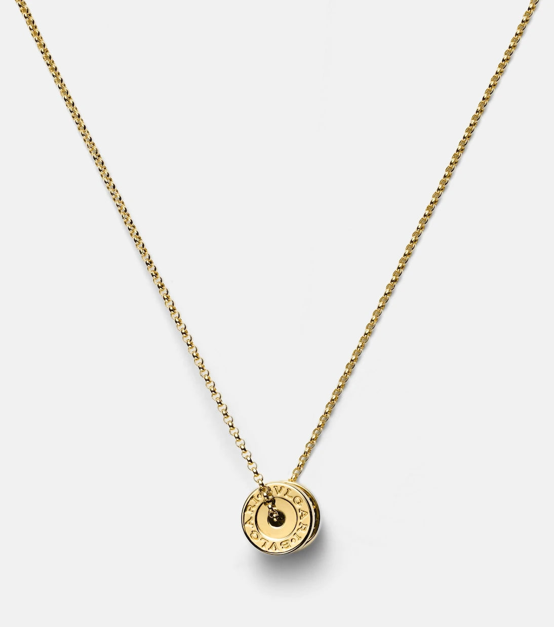 Bvlgari - B.zero1 18kt gold pendant necklace with diamonds