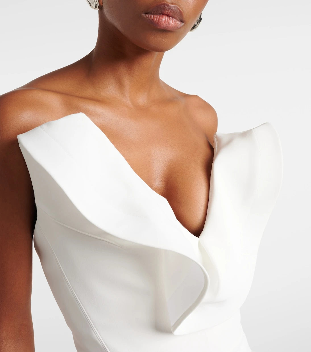 Maticevski - Requiem strapless crêpe gown