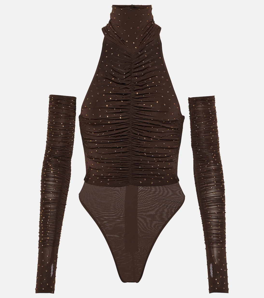 Alex Perry - Arlie embellished halterneck bodysuit