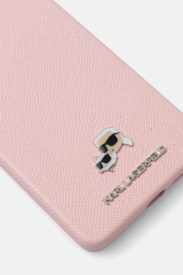 Karl Lagerfeld Samsung Galaxy S26 Ultra İmitasyon Deri Telefon Kılıfı